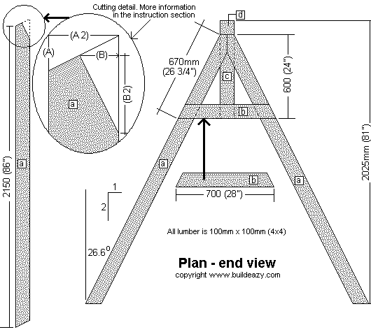 Wood Porch Swing Frame Plans