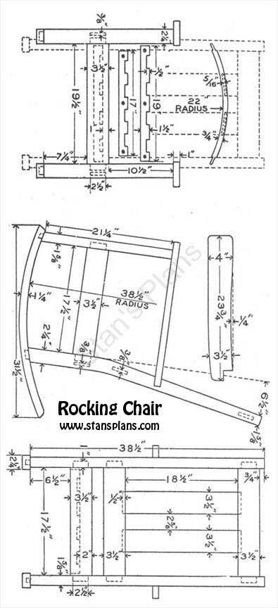 Woodworking Plans Rocking Chair