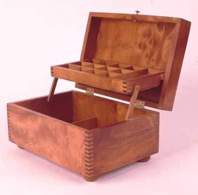 Small Wooden Jewelry Box Plans | Blueprints & Materials List Youll 