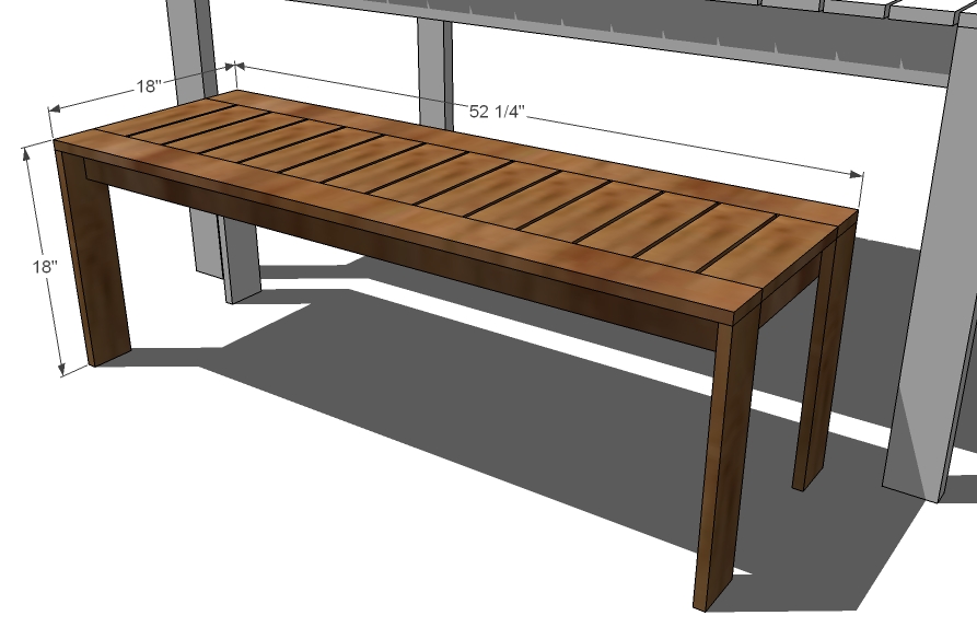 Wooden Outdoor Benches Plans | Interior Decorating