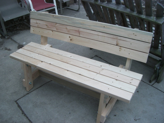 Garden Bench Seat Plans