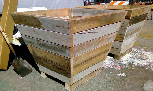 Wood Planter Boxes Plans