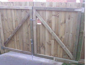 ... wooden gate designs building a fence gate how to build a double gate