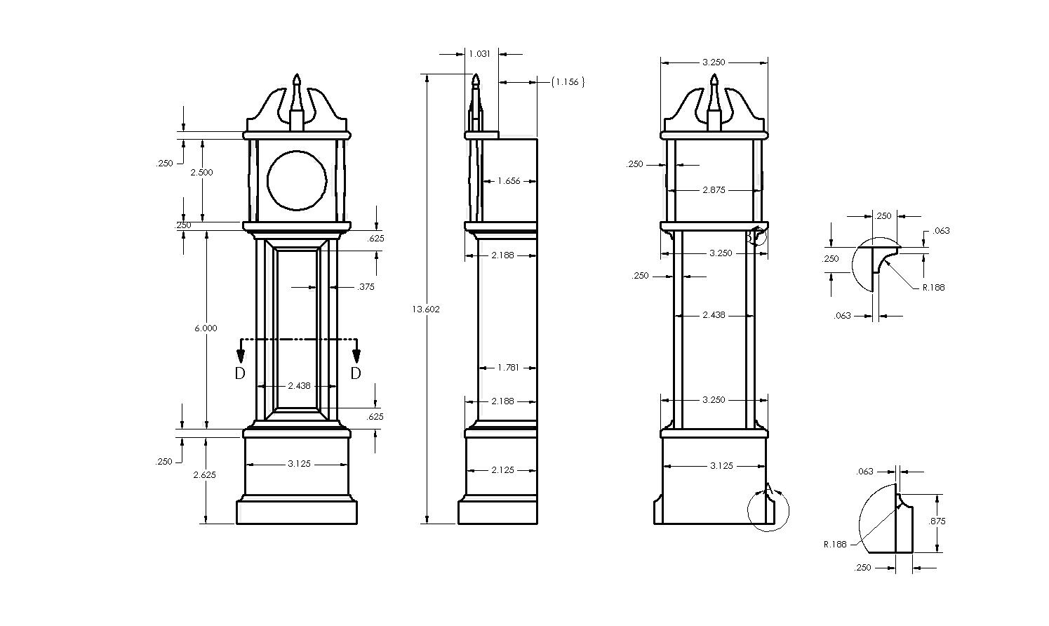 Woodworking Plans Grandfather Clock | Easy-To-Follow How To build a ...