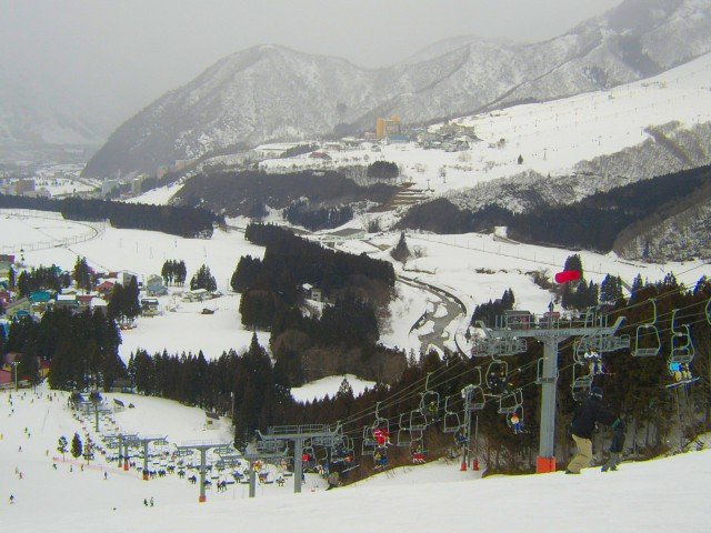 スキー場リフト