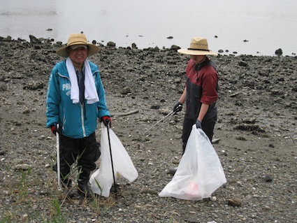 2013年6月8日（土）干潟清掃で「渡り鳥サポーターになろう！」⑥