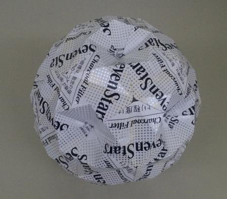 ユニット折り紙　ボール　30º Fuse ball