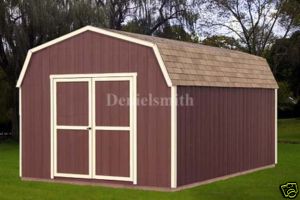 12x20 Storage Shed Plans How to Build DIY by ...