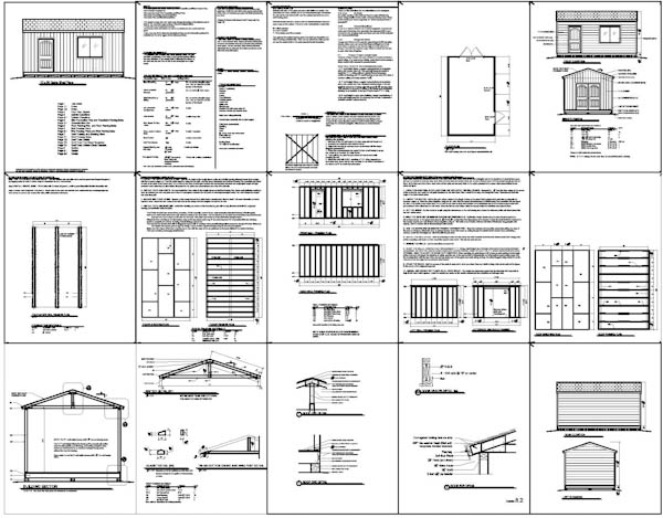 free 12x20 shed plans how to build diy by