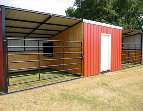 Horse Loafing Shed Plans How to Build DIY by ...