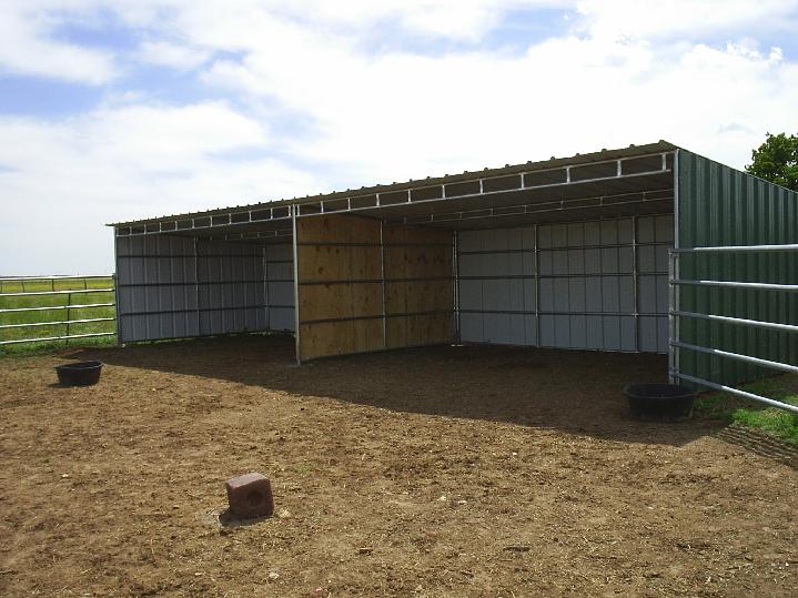 Horse Loafing Shed Plans How to Build DIY by 