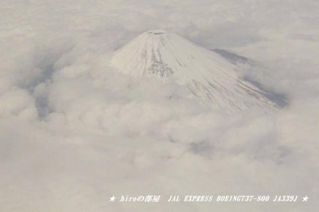 hiroの部屋　JAL EXPRESS BOEING737-800 JA339J＆富士山