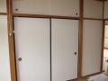 埼玉県所沢市　空き室賃貸物件　３ＬＤＫ内装工事　和室襖張替え　作業完了後　４