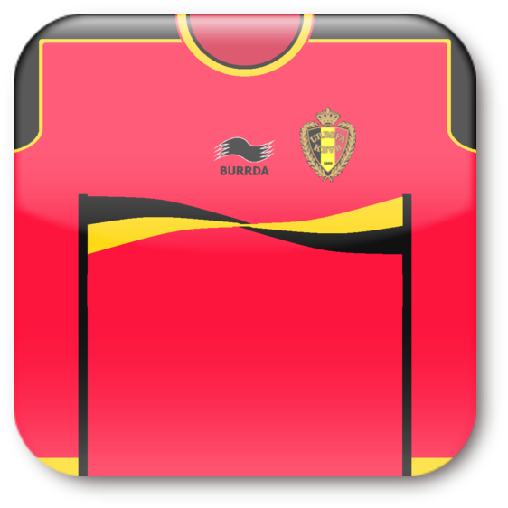 サッカーベルギー代表ユニフォーム2013-2014最新ユニフォーム