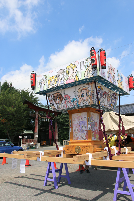 らき☆すた神輿　土師祭2013