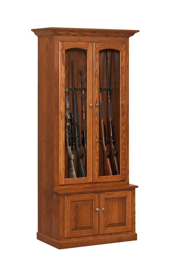 Free Wood Gun Cabinet Plans - Easy DIY Woodworking 