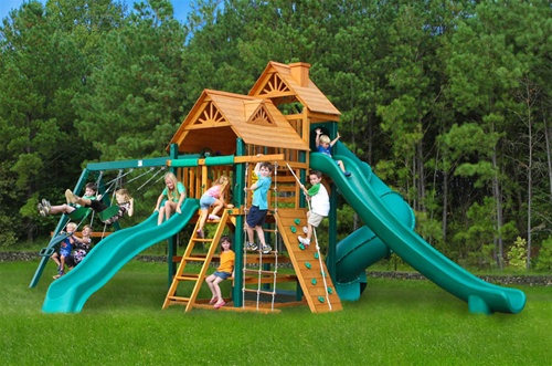 Play Structure Plans - Easy DIY Woodworking Projects Step ...