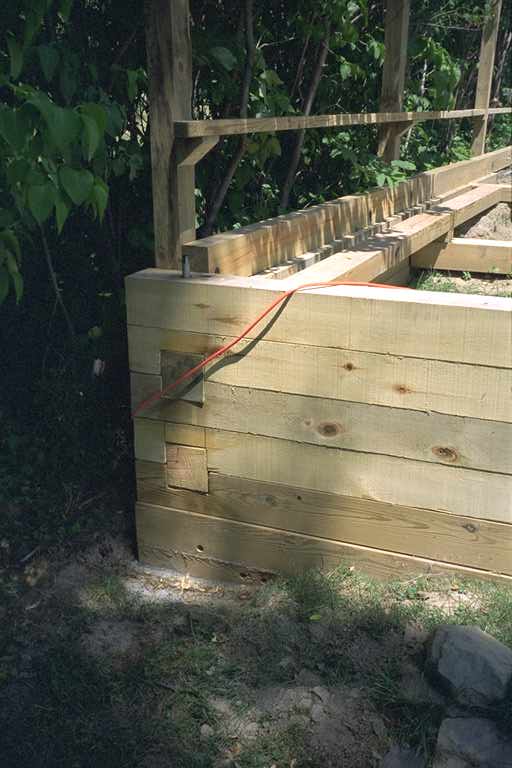 Wood Work How To Build Wood Retaining Wall Easy-To ...